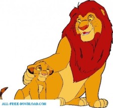 free vector The Lion King GROUP005