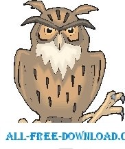 free vector Owl 24