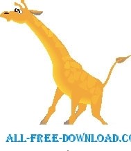 free vector Giraffe 12