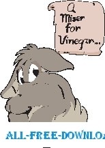 free vector Rabbit Miser
