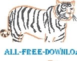 free vector Tiger 07