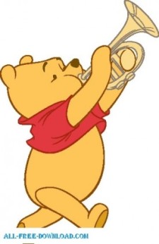 free vector Winnie the Pooh Pooh 027