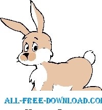 free vector Rabbit 31