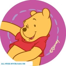 free vector Winnie the Pooh Pooh 012