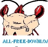 free vector Lobster Flashing