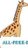 free vector Giraffe 06