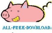 free vector Pig Smiling 1