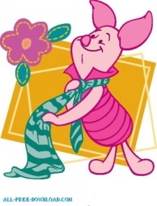 free vector Winnie the Pooh Piglet 032