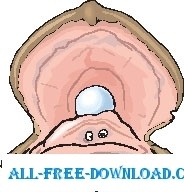 free vector Oyster Scared 2