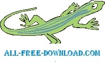 free vector Gecko 3