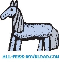 free vector Horse 28