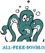 free vector Octopus 02