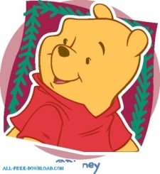 free vector Winnie the Pooh Pooh 035
