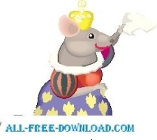 free vector Mouse Queen