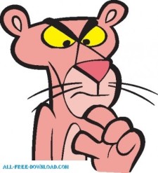 free vector Pink Panther 006