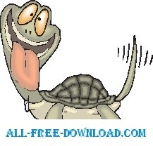 free vector Tortoise Eager