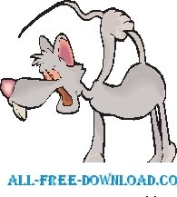 free vector Rat Holding Tail 2