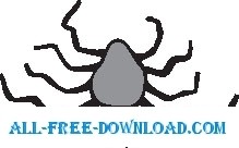 free vector Spider 12