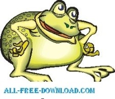 free vector Frog 22