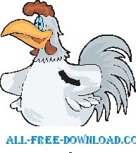 free vector Rooster 23