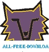 free vector Wolf Face