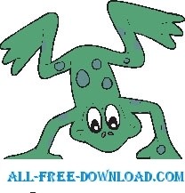 free vector Frog 18