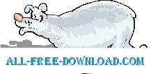 free vector Polar Bear 8