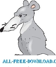 free vector Rat 6