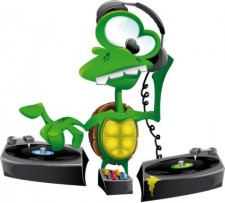 free vector Turtle DJ