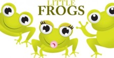 free vector Three little frogs