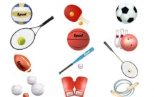 free vector Free sports vector equipment