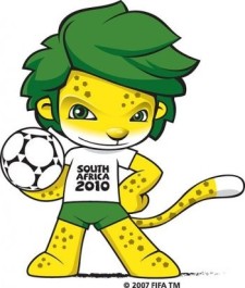 free vector South Africa 2010 World Cup Mascot ZAKUMI Vector, zakumi world cup mascot photoshop eps design