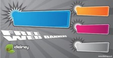 free vector Free web banners vector