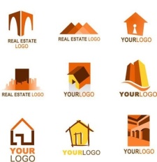 free vector Collection of real estate logos