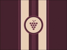free vector Wine Label