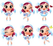 free vector Childs Vector 7