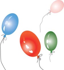 free vector Balloon Celebration 2