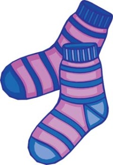 free vector Childs socks