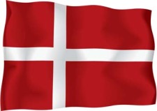 free vector Denmark Flag Vector