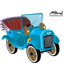 free vector Old Classic Car