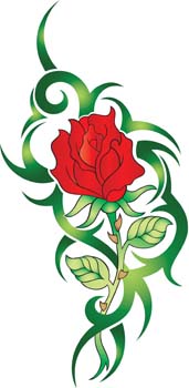 free vector Rose Flower Vetor 16