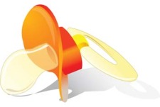 free vector Baby pacifiers 1