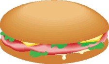 free vector Bigmac hamburger 1