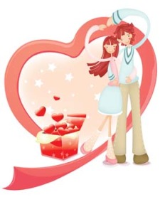 free vector Couple in love 32