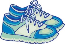 free vector Childs shoes 2