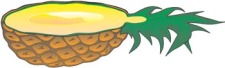 free vector Pineapple 4