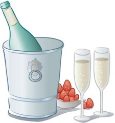 free vector Champagne for celebration vector 8