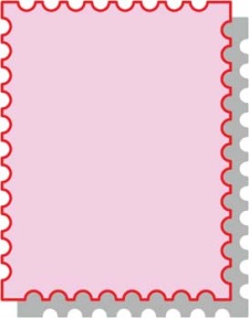 free vector Postage stamp vector 3