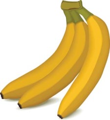 free vector Banana 1