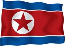 free vector North Korea Flag Vector